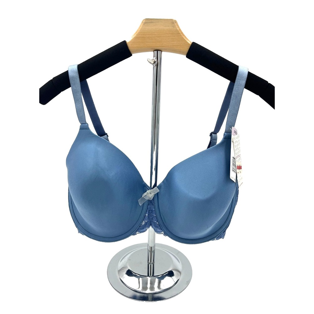 Whimsey By Lunaire 27911 Denim Bra Blue 36DD New‎ With Tag